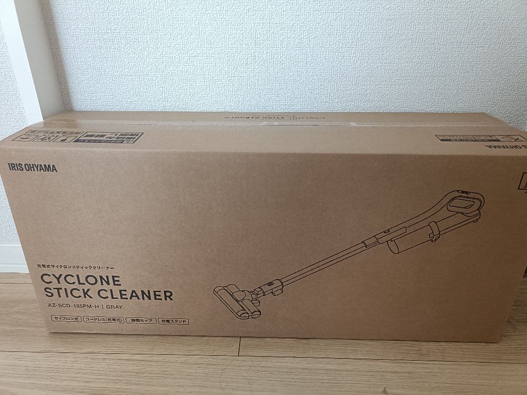 IRIS OHYAMA サイクロン スティッククリーナー AZ-B600-SMPの通販