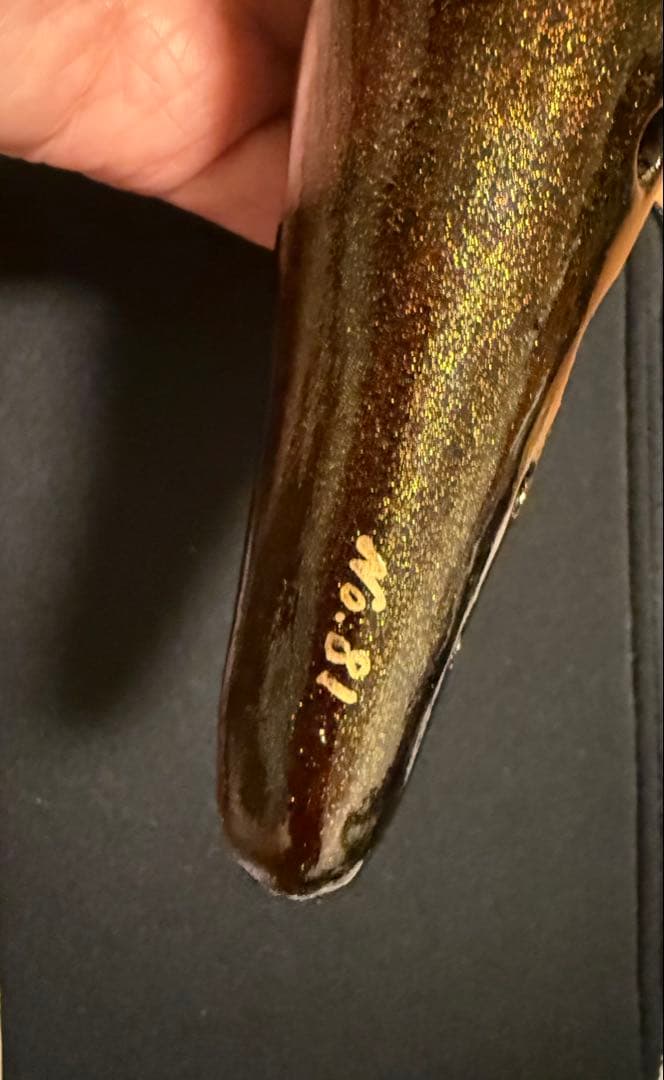 【未使用に近い】キミノオカリナ　AC管　漆