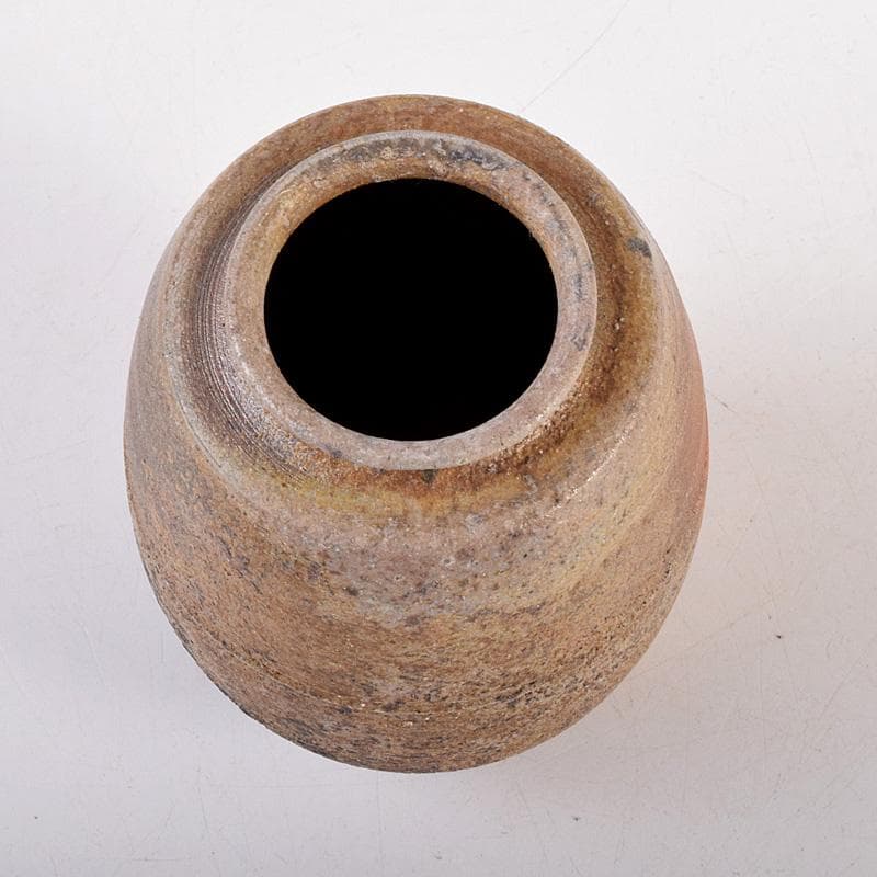 茶道具 備前焼 木村桃山作 茶入 袱紗付 共箱 V R7875 - メルカリ