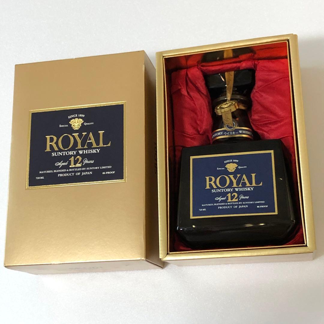 Amazon.co.jp: [古酒] サントリー ローヤル プレミアム 12年 ブルー