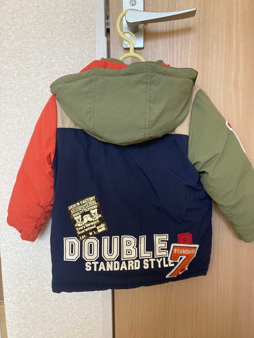 ミキハウス/ダブルビー　ダウン90センチ