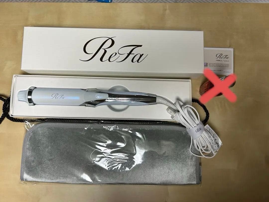 ReFa カールヘアアイロン ホワイト26mm リファ カールヘアアイロン