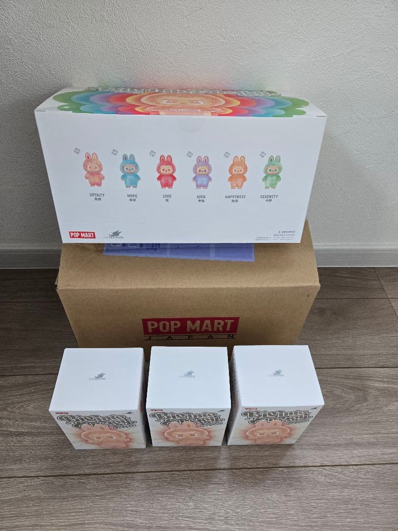 【100%正規品・未開封】Labubu Big into Energy 3箱