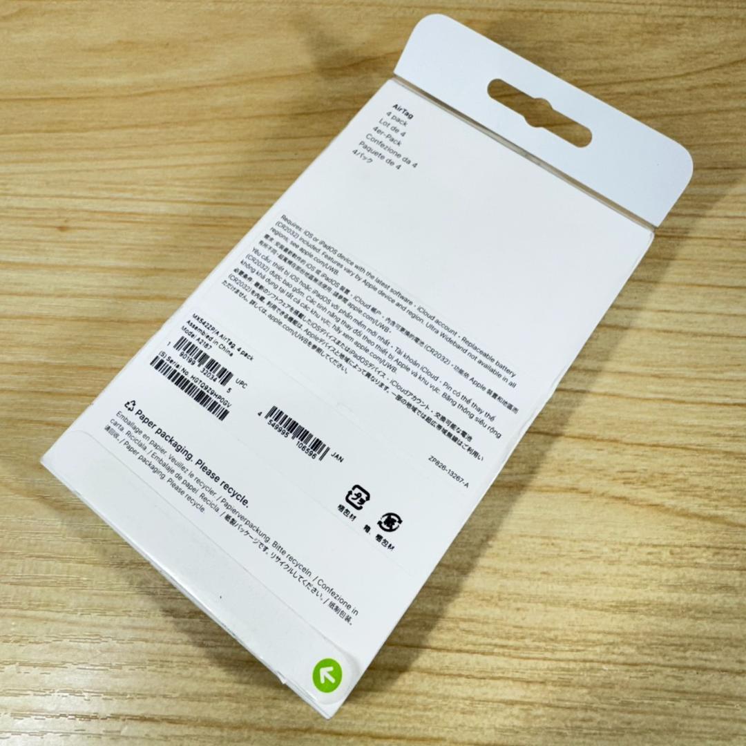a6010 新品未開封 Apple Air Tag 4個入り