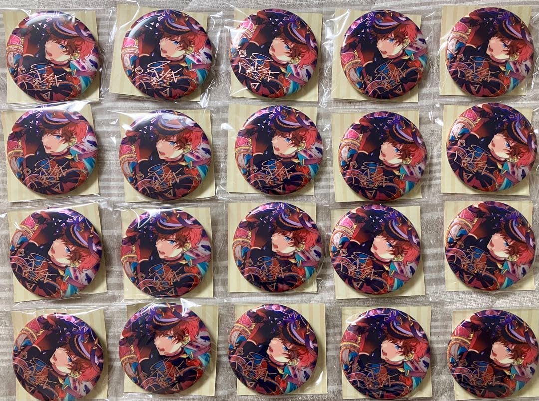 あんスタ 天城一彩 中国 繁夢缶 缶バッジ 90個 天城一彩