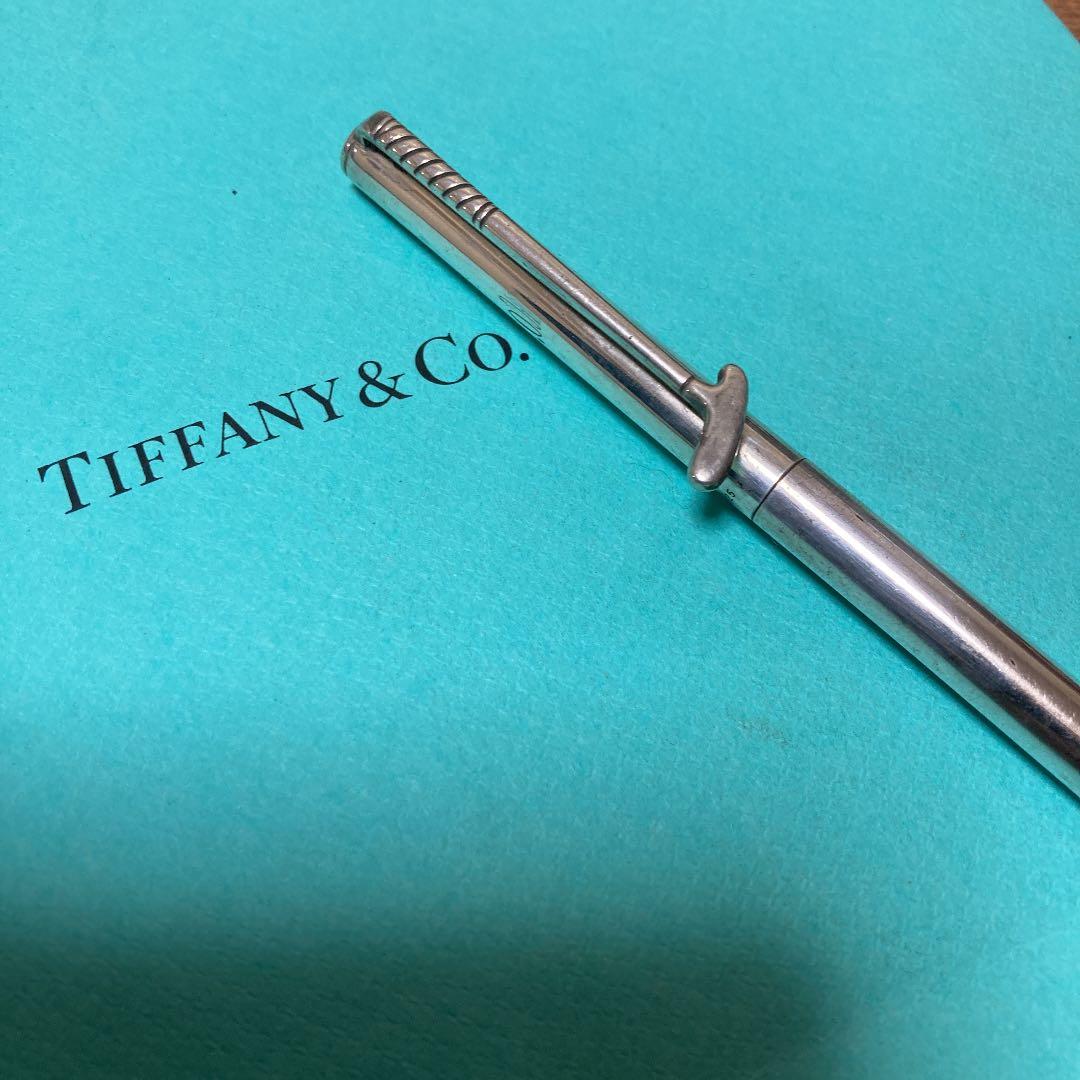 ティファニーボールペン旧ロゴコレクターアイテム希少ビンテージシルバー