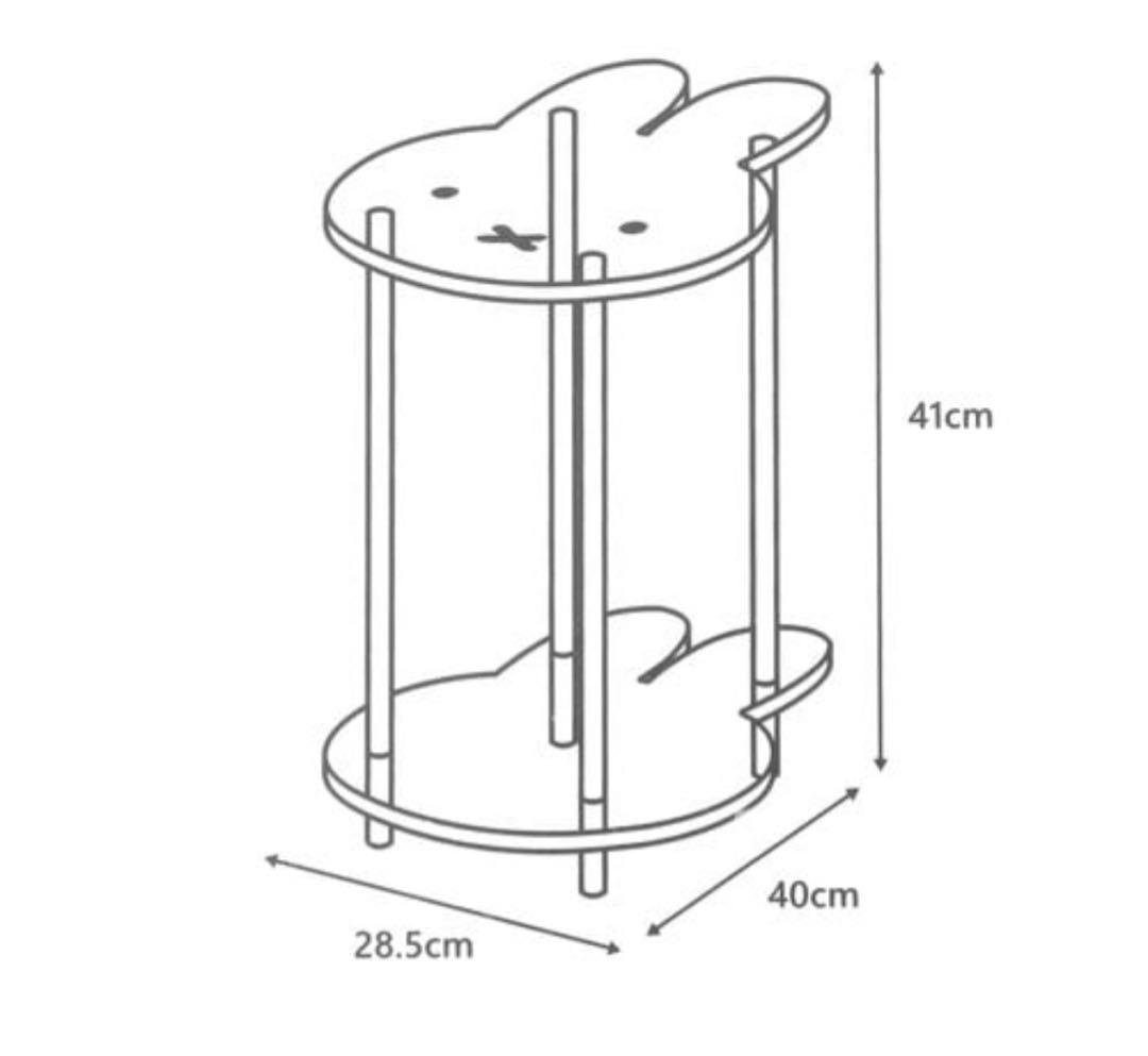 アクリルサイドテーブル新作ミッフィー