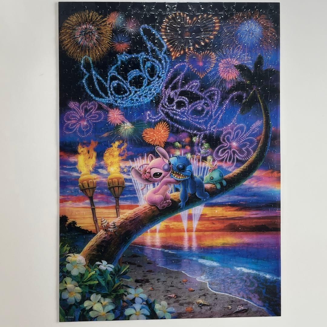 ディズニー ステンドアートジグソーパズル スティッチ 「ラブリー
