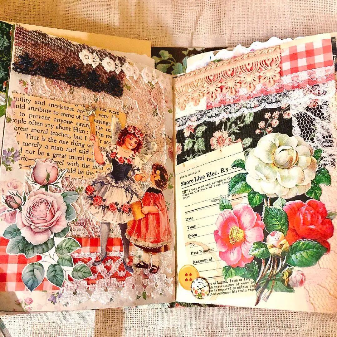 ジャンクジャーナル雑記帳 junk journal ジャンクジャーナル