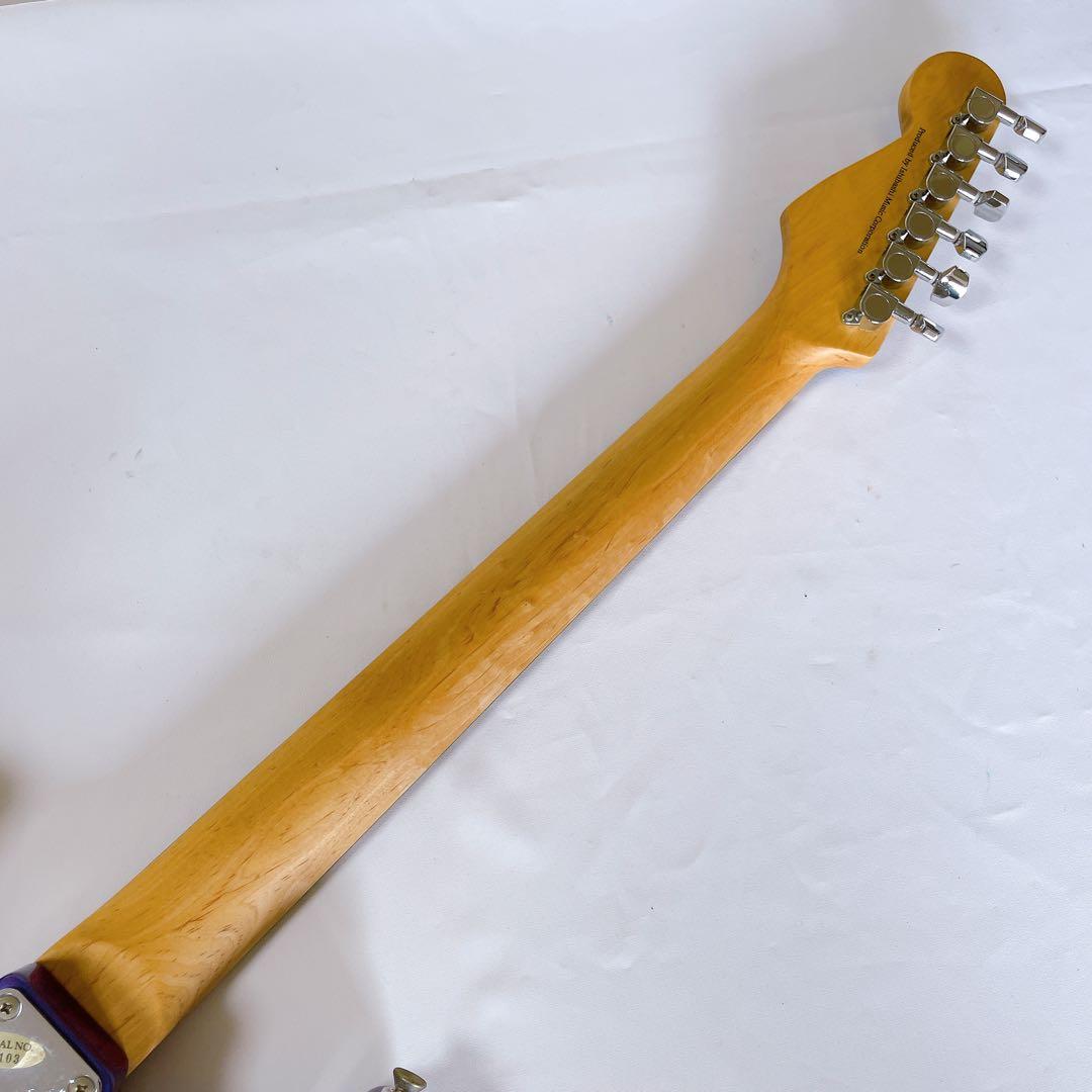 美品⭐︎Mavis　ストラトキャスタータイプ　エレキギター　メタリックパープル