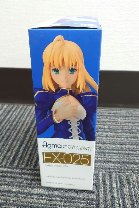未開封 figma セイバー ドレスver. ワンダーフェスティバル限定品