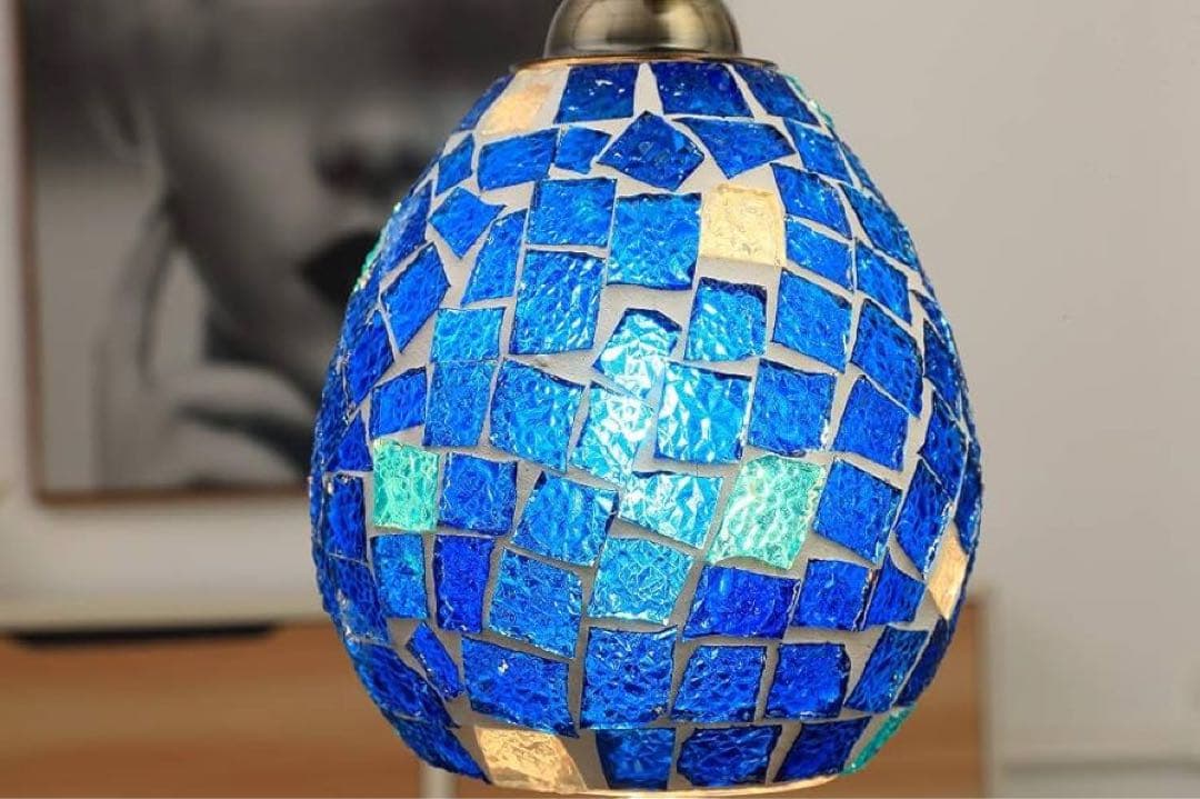 503 ペンダントライト ステンドグラス レトロ 北欧 アンティーク LED