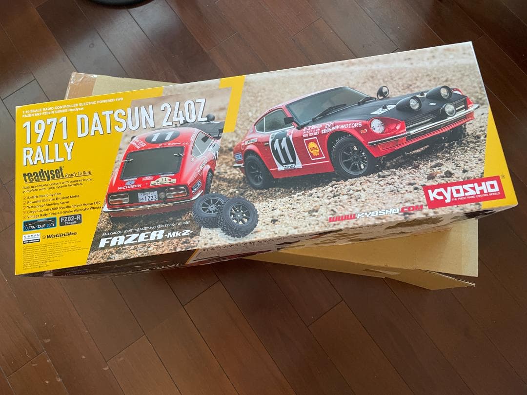 京商　フェーザー　1971 ダットサン 240Z ラリー [34482T1] 京商フェーザー1971 ダットサン 240Z ラリー [34482T1]