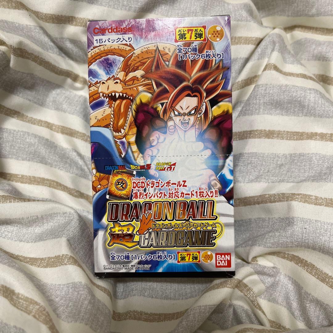 ドラゴンボール　超カードゲーム　スーパーカードゲーム　box 　ゴジータ バンダイ、『ドラゴンボールスーパーカードゲーム フュージョン