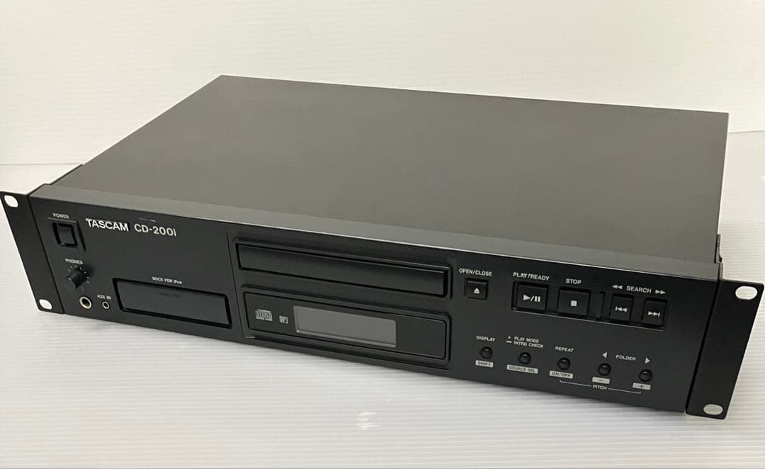 TASCAM CD-200i CDプレーヤー/iPodドック