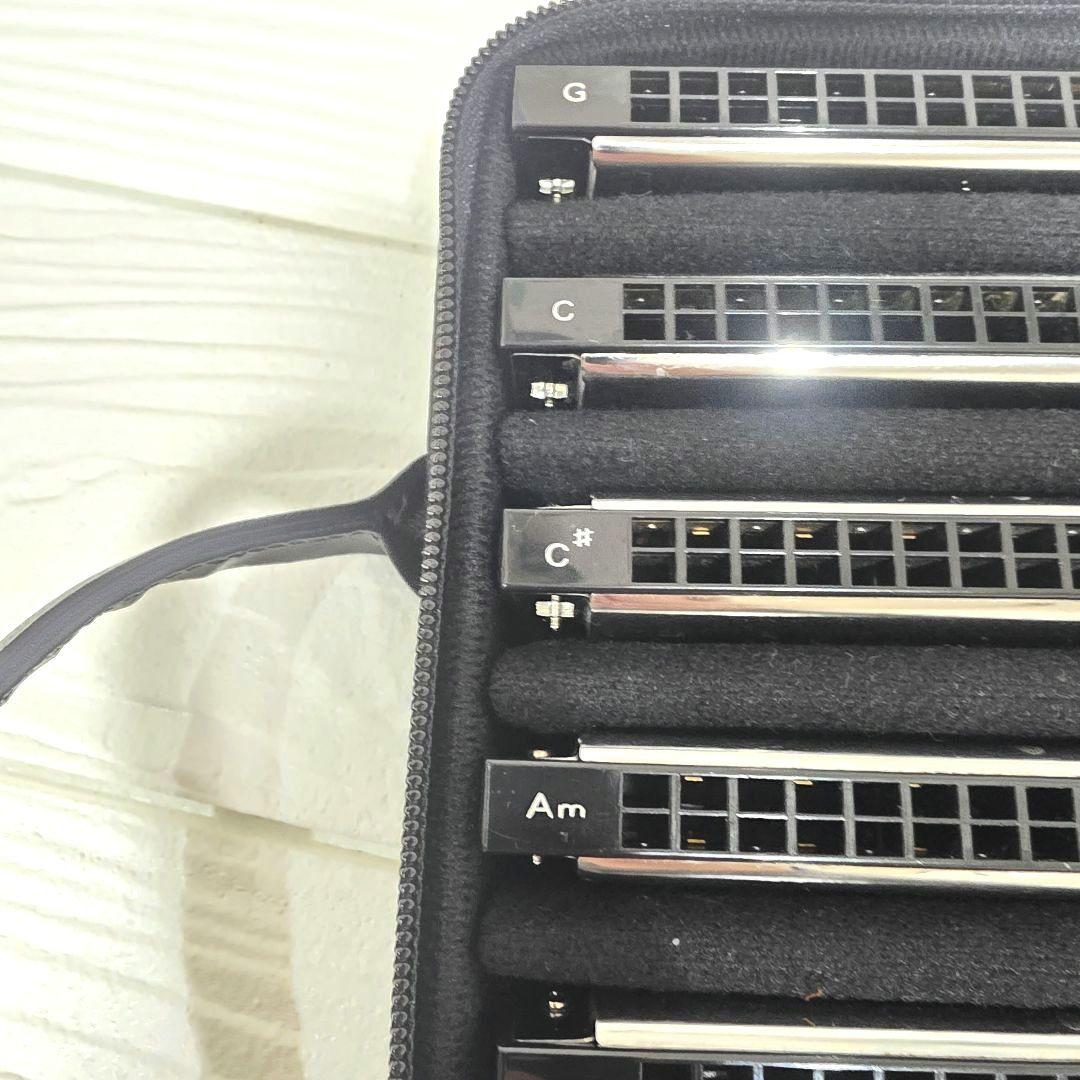 292】M. SUZUKI Humming トレモロハーモニカ 7本 TOMBO