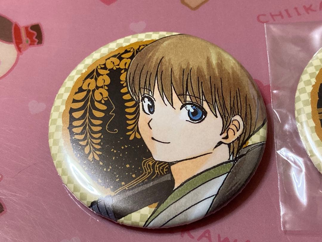 銀魂 大銀魂展 真選組 近藤 土方 沖田 缶バッジ 3点セット