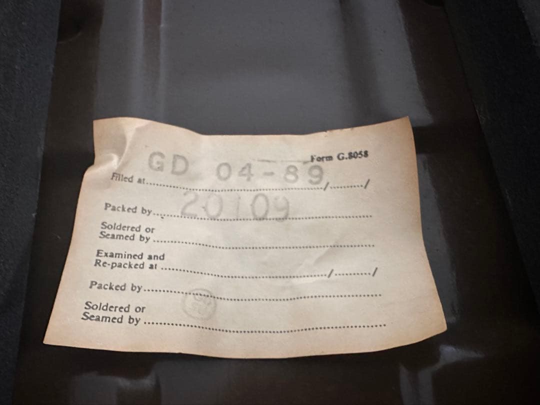 弾薬箱 爆発物用 仕切り付き　ミリタリーボックス　対戦　US 軍物　ヴンテージ