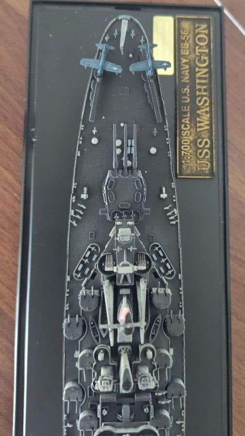 トランペッター 1/700 アメリカ海軍 戦艦 ワシントン