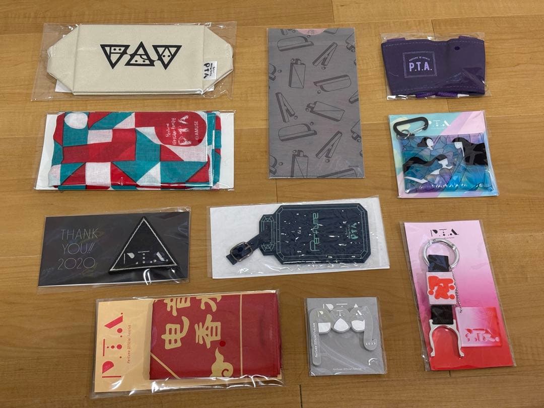 Perfumeグッズ CD DVD P.T.A. 会報誌 ポスターなど