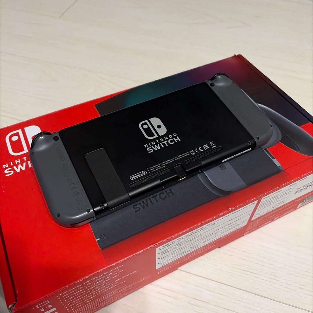 Nintendo Switch グレー 本体 付属品あり