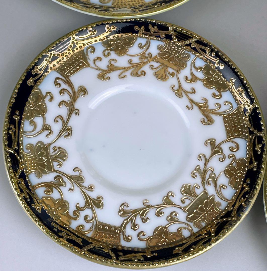 希少】オールノリタケ デミタスセット ティーポット カップ ソーサー6