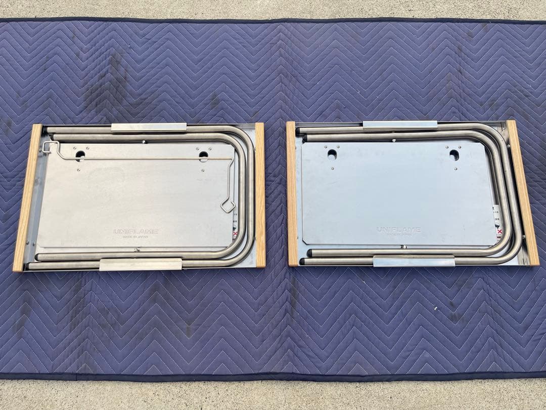 ユニフレーム 焚き火テーブル&レッグラック×2 専用ハンガー 専用トート