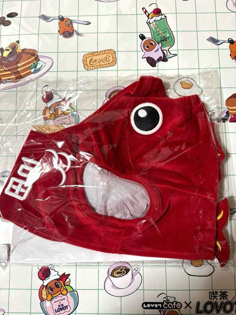 LOVOT2026福袋 鯛ウェア ぜっ鯛かわいい🐟💕／ 今年の福、つかまえ鯛！？ き鯛？着せ鯛？変身