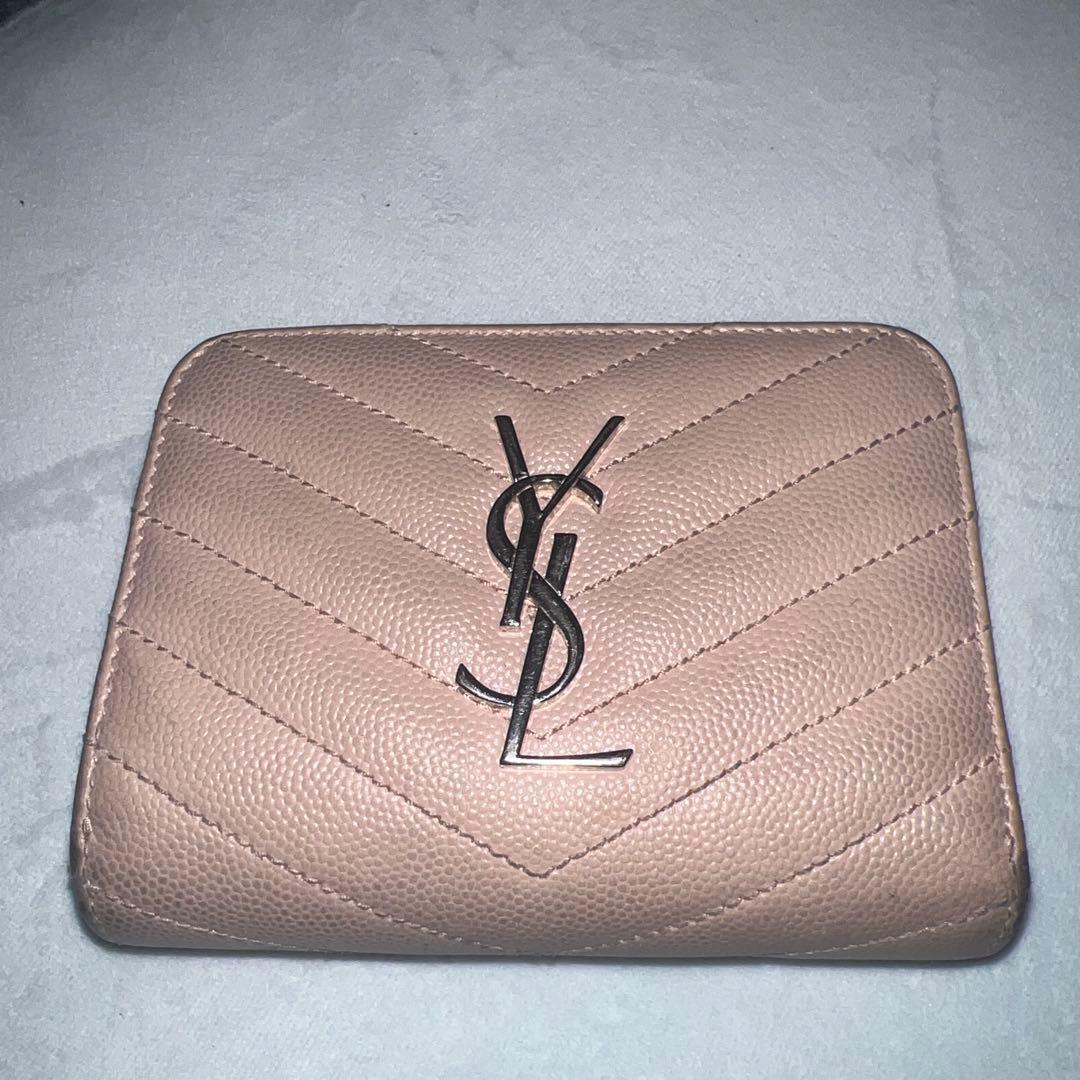 YSL 二つ折り財布 サンローラン] 財布 二つ折り レディース