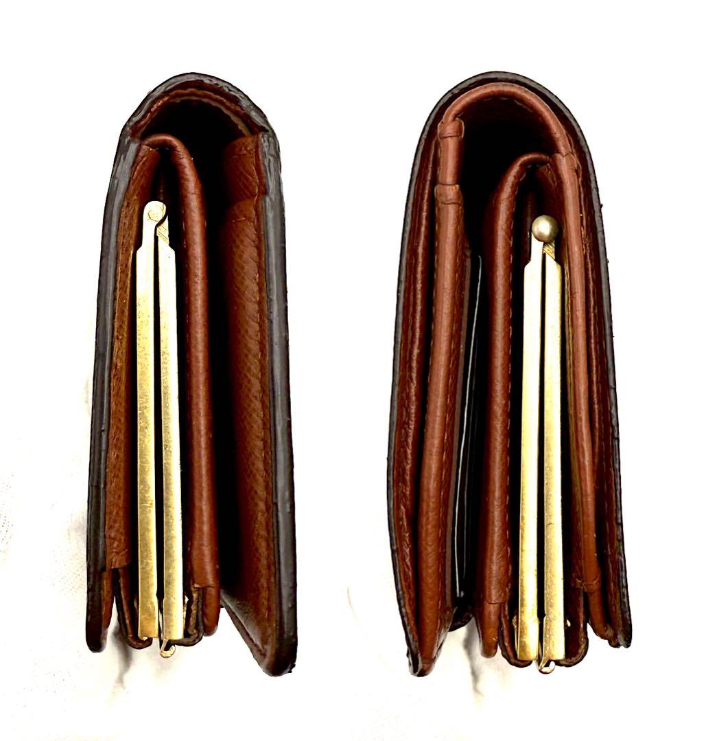 ルイヴィトン ヴィエノワ モノグラム がま口 二つ折り財布