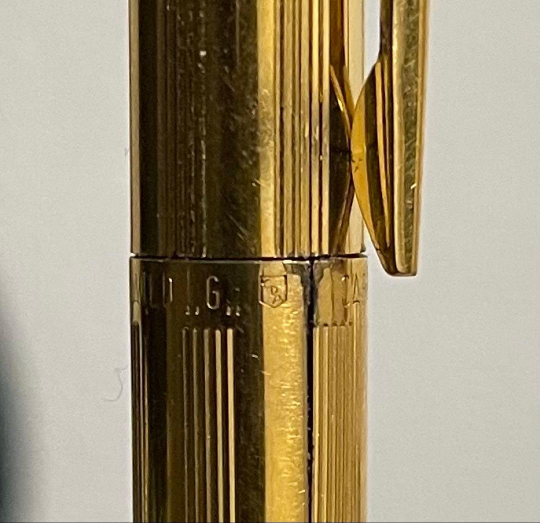 ☆希少☆カランダッシュ（70年代後半）金メッキボールペン スイス お