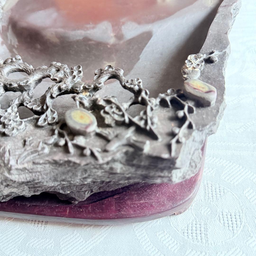 2228様感謝‼️書の極み‼️端渓硯大硯 鳥梅陽刻天然