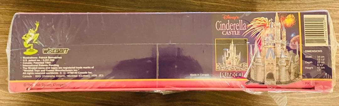 ディズニー 3D 立体ジグソーパズル シンデレラ城 530ピース
