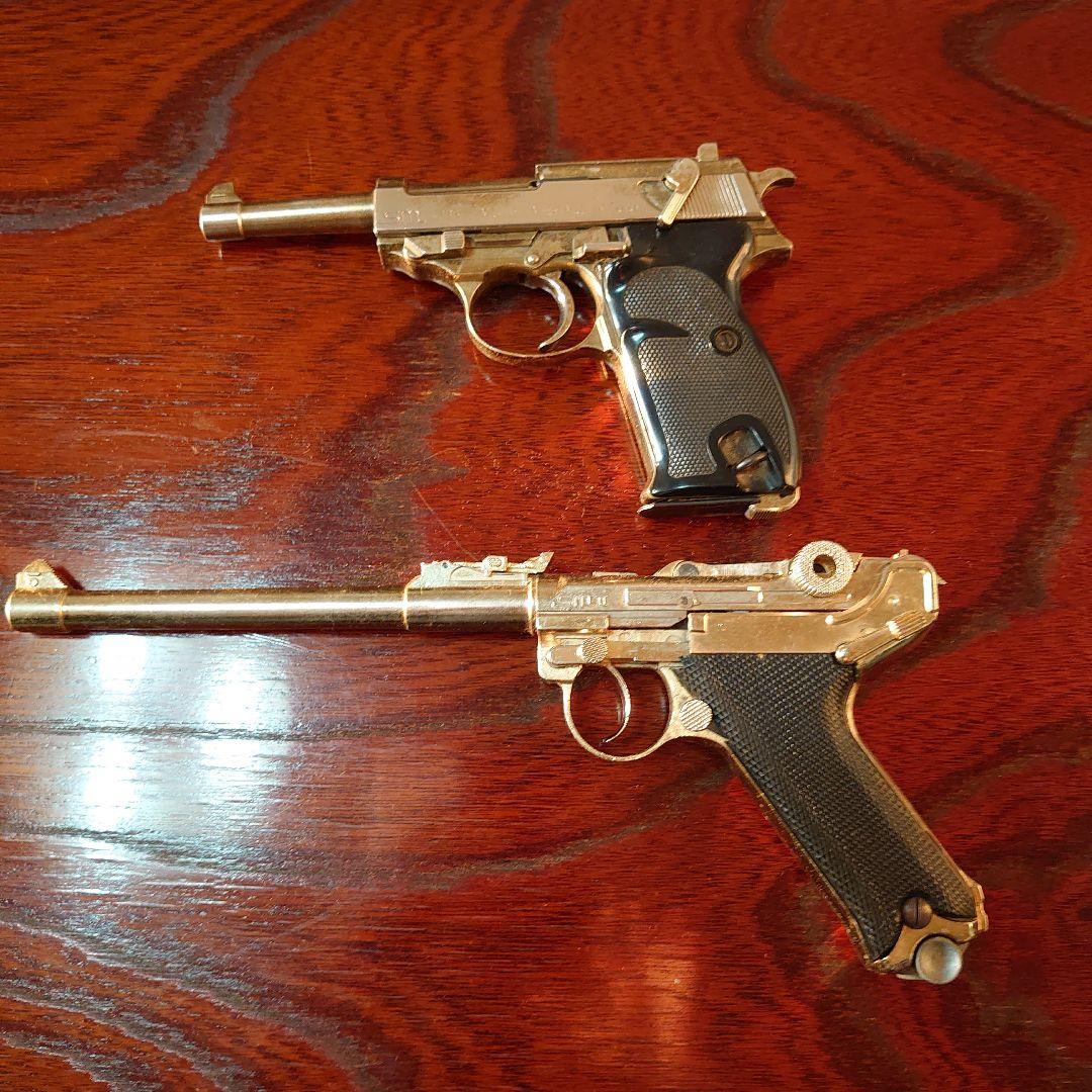 WALTHER P-38 & LUGER P-08 モデルガン　カタログ付き
