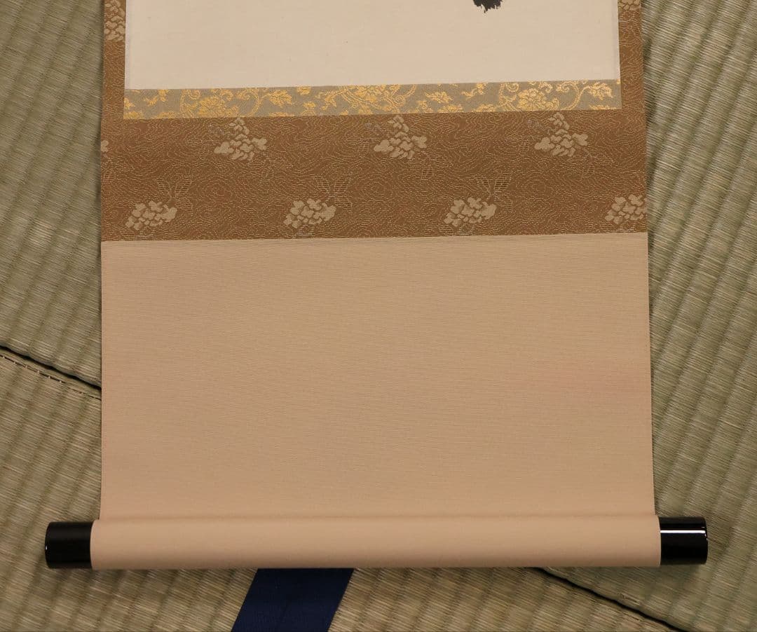 真作】大徳寺芳春院 秋吉則州 一行書「徳不狐有隣」