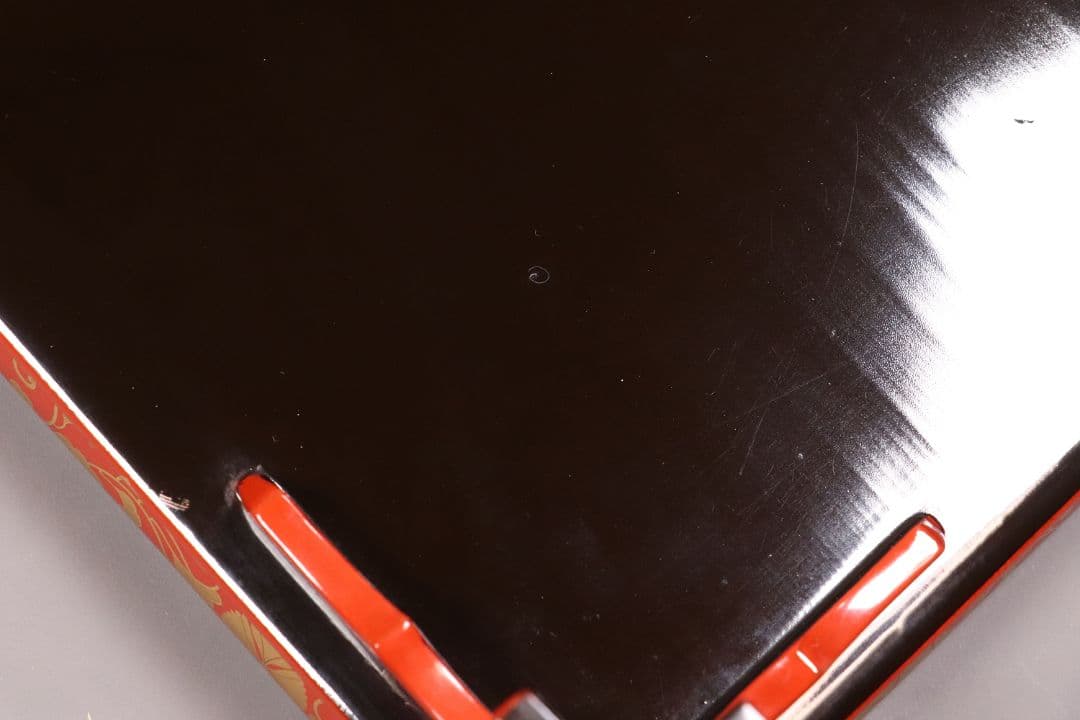 CL83 時代 花唐草金蒔絵 朱塗御膳セット 木製漆器 各種椀 引盃 高月