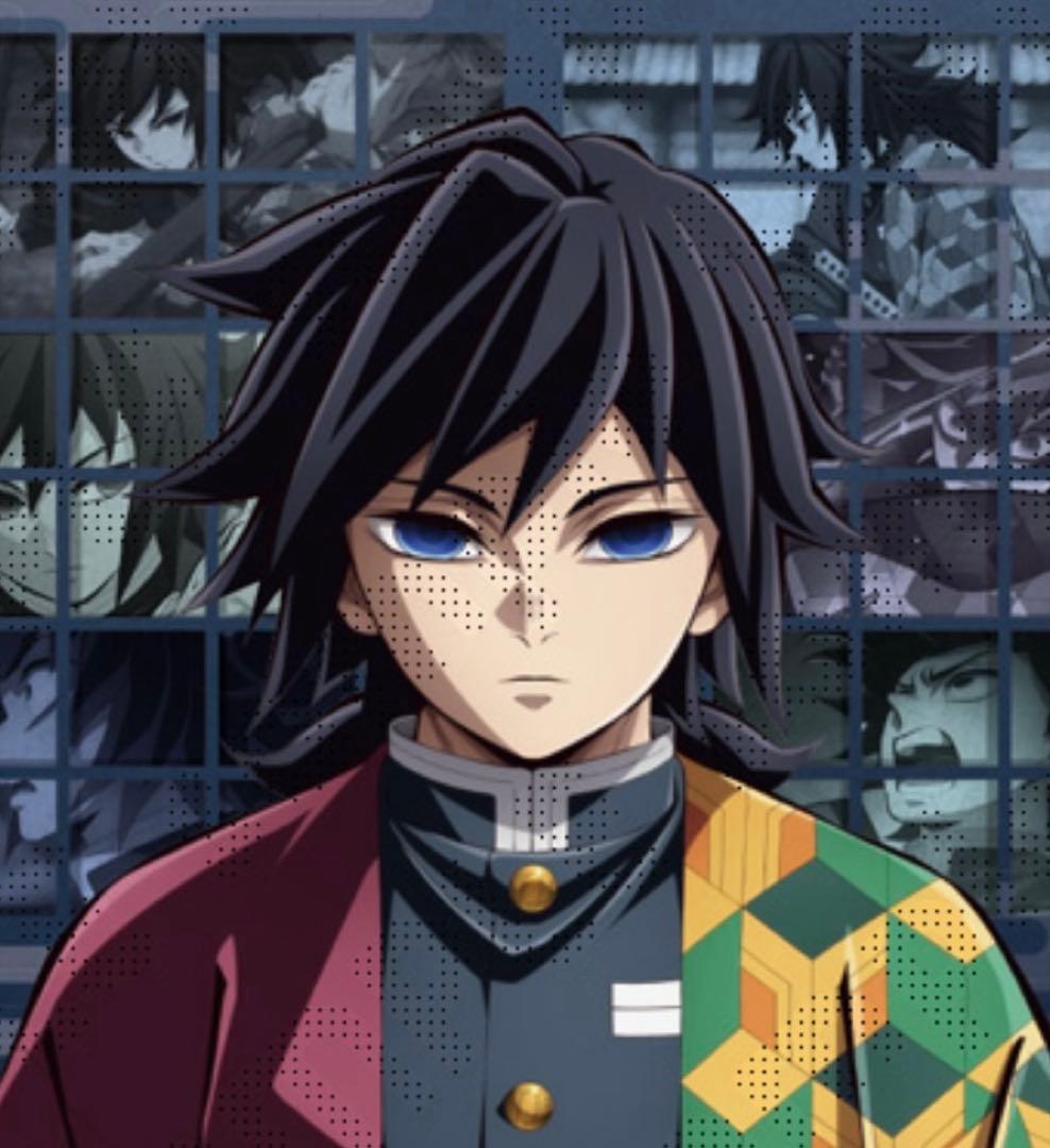 鬼滅の刃 冨岡義勇 柱稽古編 アナザーカット KV 等身大 タペストリー