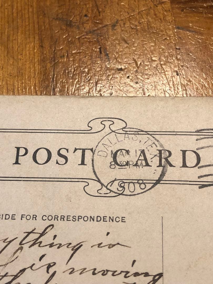 アンティーク　スカル　髑髏　骸骨　オンブックスカル　ビンテージ　ポストカード