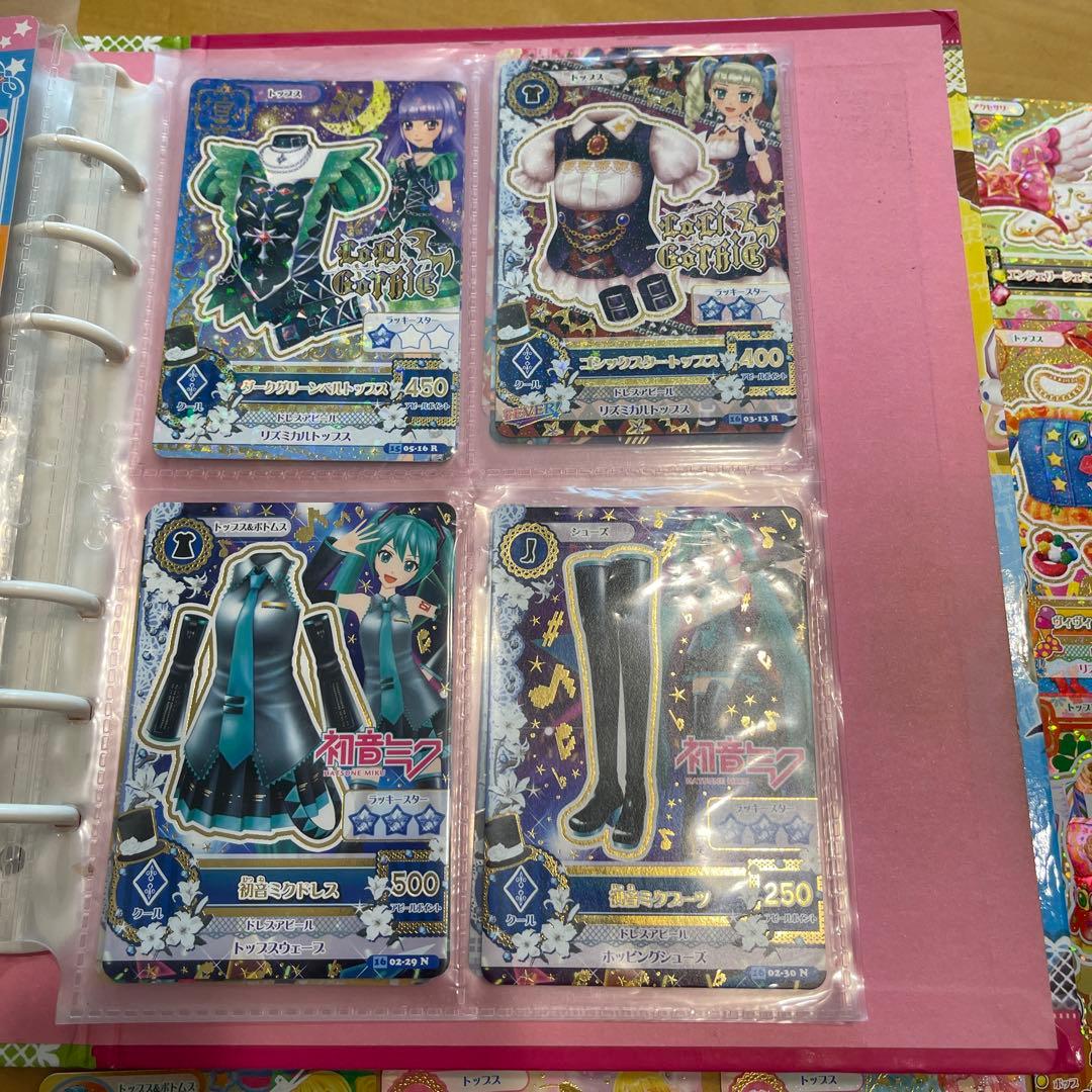 アイカツカードアイカツブランドMIXバインダープレミアムカード初音ミク