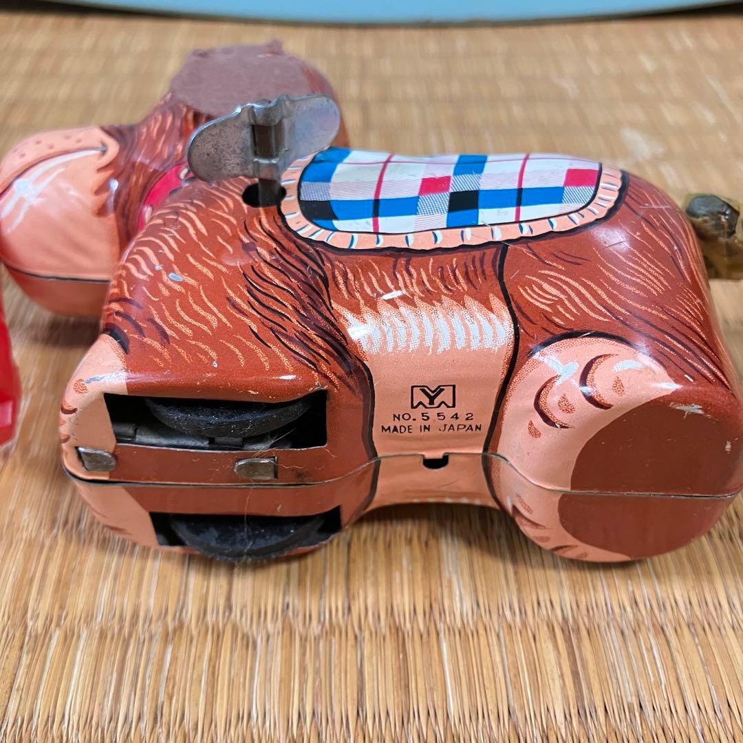 ブリキ　おもちゃ　 昭和レトロ うさぎ　くま　犬　TRADEMARK 日本製