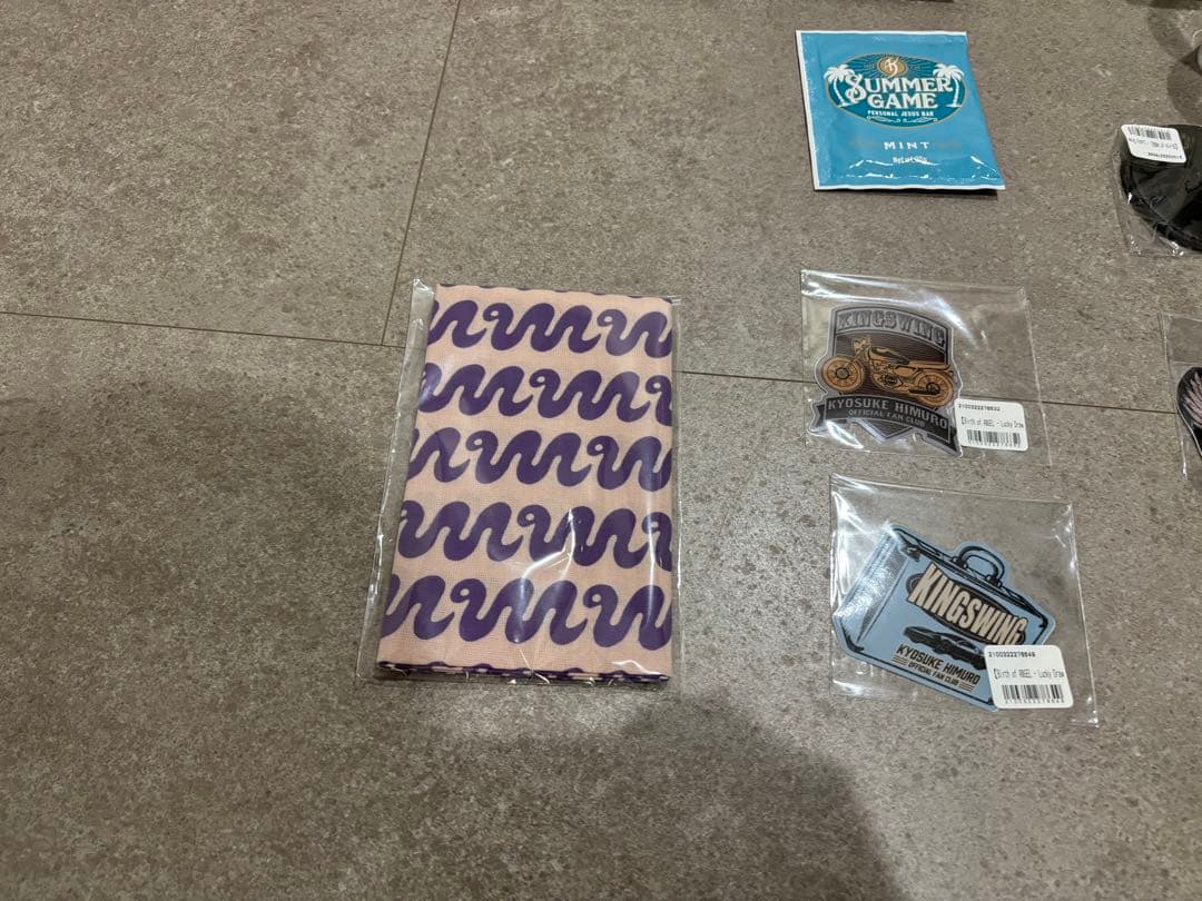 新品未使用 非売品 2025年 氷室京介 福箱・会員限定くじ 景品セット