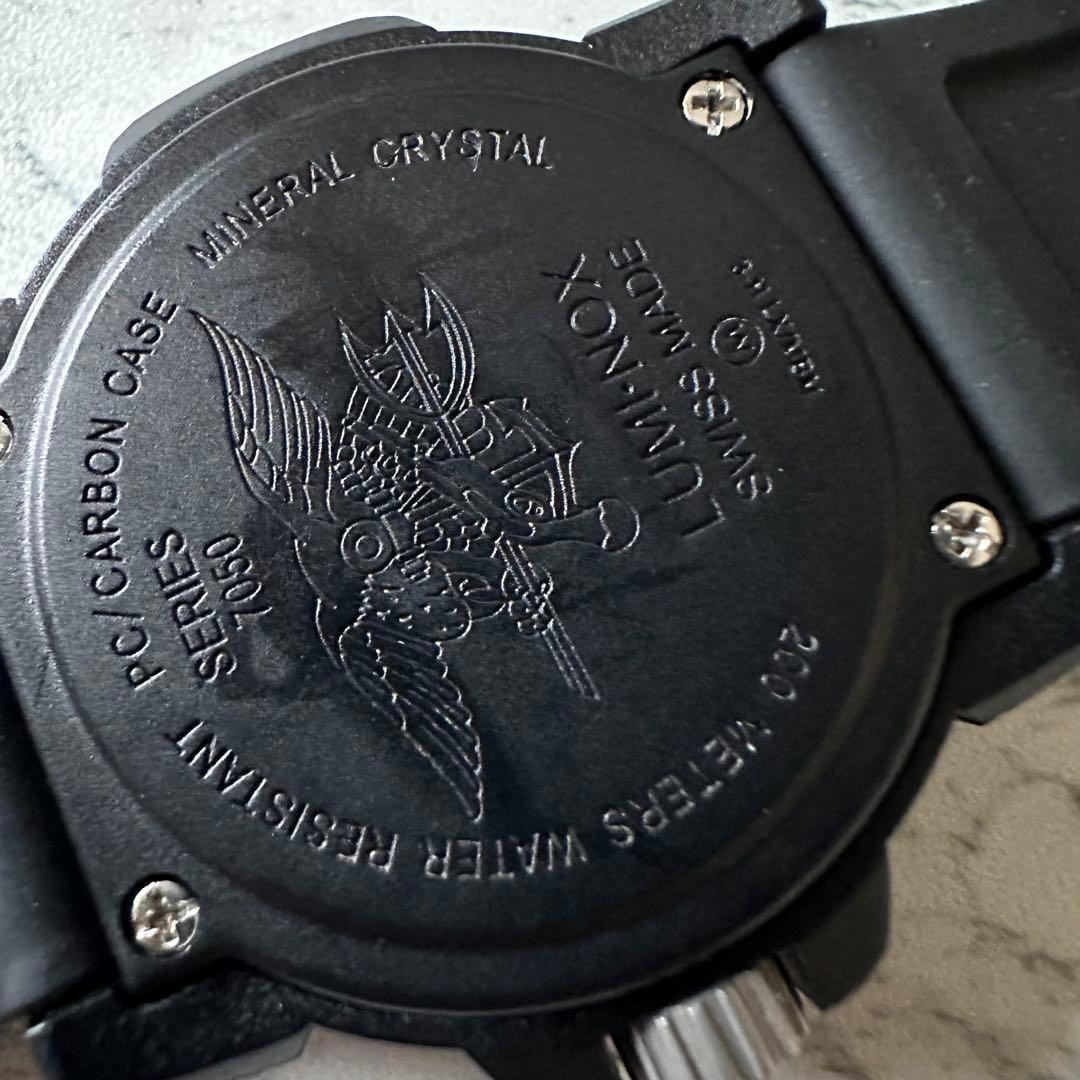 美品 Luminox ルミノックス ブラックアウト 7050 SERIES