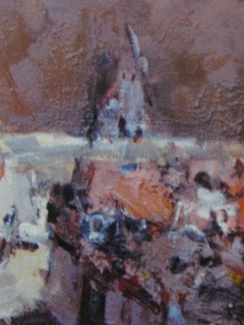 友成晴雄、【カンポ・デ・クリプターナ】、希少な額装用画集より