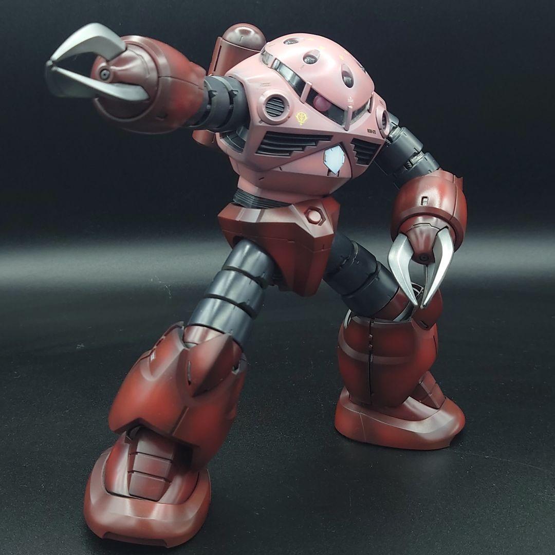 MG 1/100　シャア専用ズゴック　全塗装完成品　ガンプラ