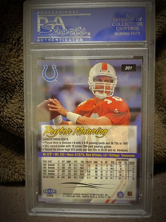 その他 1998 ULTRA PEYTON MANNING ROOKIE