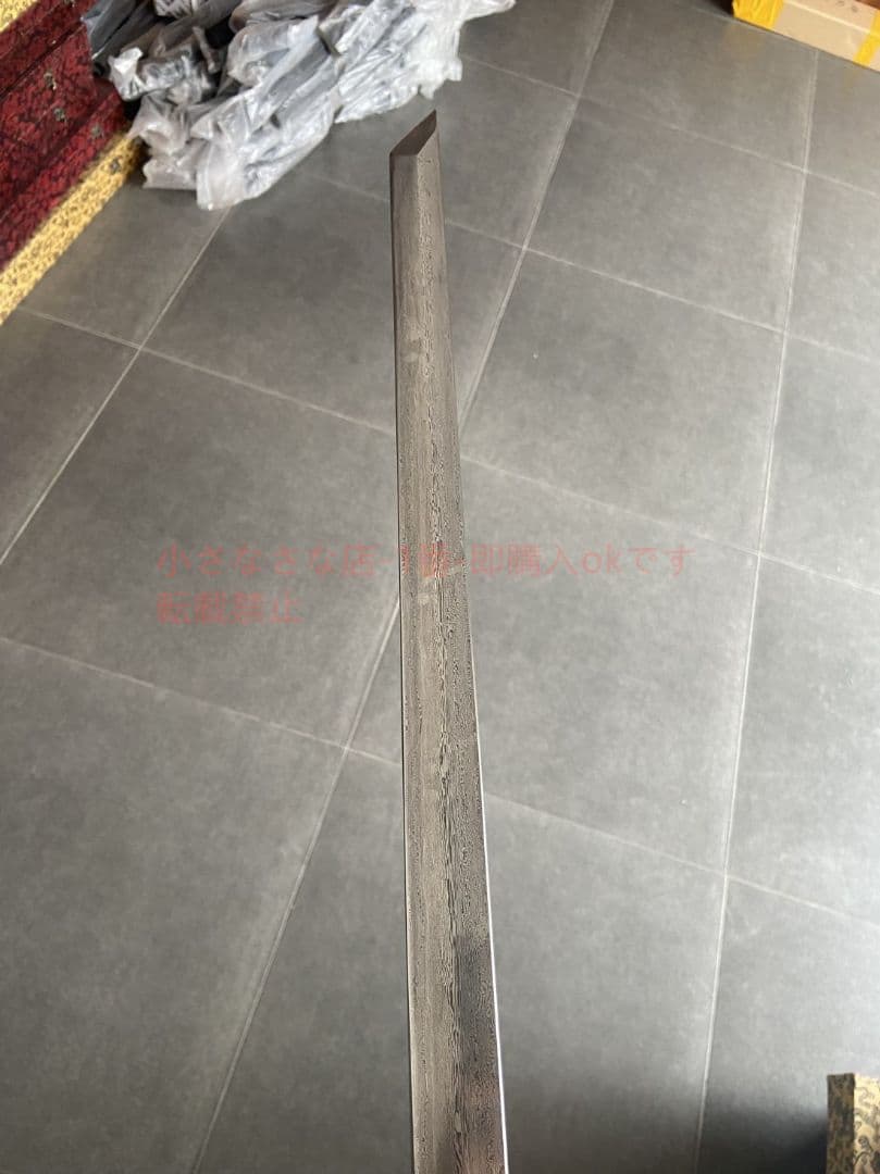 唐横刀盛世唐草模様鋼 古兵器 武具 刀装具 日本刀 模造刀 居合刀