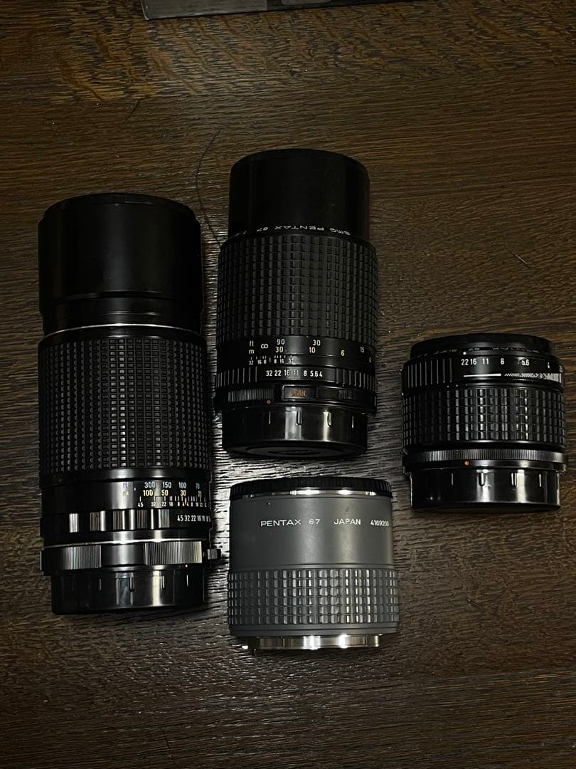 ペンタックス 67 Ⅱ PENTAX67Ⅱ レンズ3本