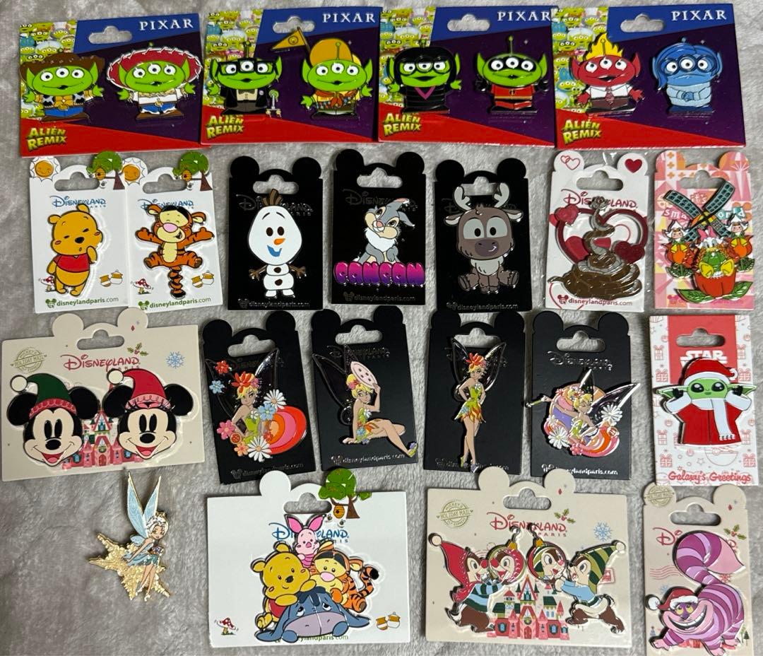 ディズニー ピンバッジ まとめ売り Disney pin アウトレッ