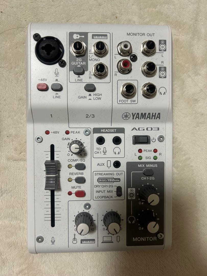 YAMAHA AG03 MK2 & MPM-1000 セット