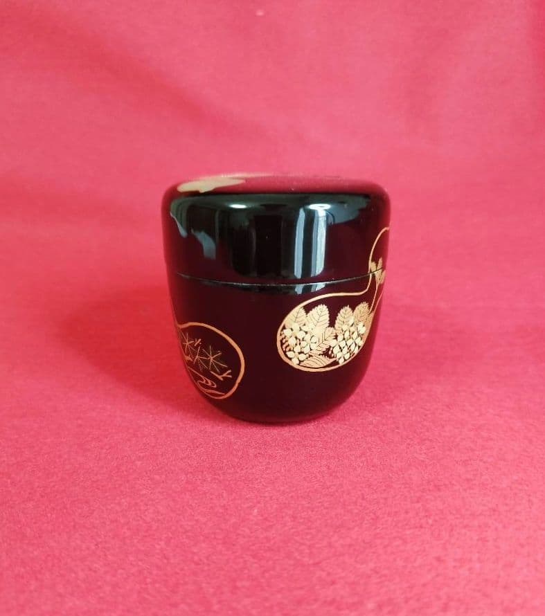 A898 茶道具 棗 『大蔵』 螺鈿細工 研ぎ出し A898 茶道具棗『大蔵